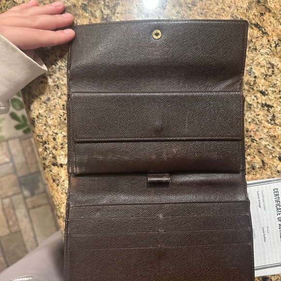 Louis Vuitton Damier Ebene Wallet on Chain - Picture 6 of 8